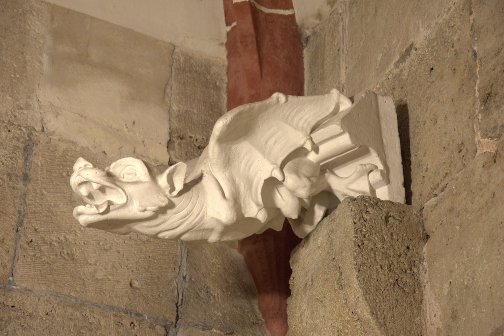 Gipsabguss eines Wasserspeiers (Foto: Mühlhäuser Museen/​Alexander Hartleib)