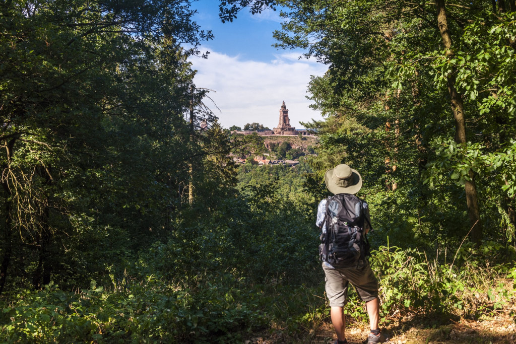 Hotspot der Geschichtsverklärung in Thüringen? Der Kyffhäuser und das Denkmal (Quelle: Thüringer Tourismus GmbH, gemeinfrei)