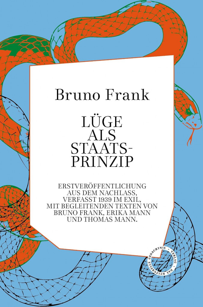 »Lüge als Staatsprinzip« – Ein Essay von 1939, ein Titel wie eine Zeitdiagnose 2026