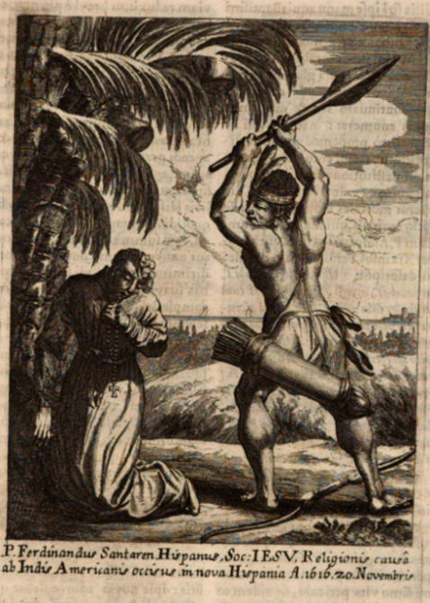 Aus dem Martyrologium „Societas Jesu Usque Ad Sanguinis […]“ (1675) des böhmischen Jesuiten Mathias Tanner (1630–1692) (2)