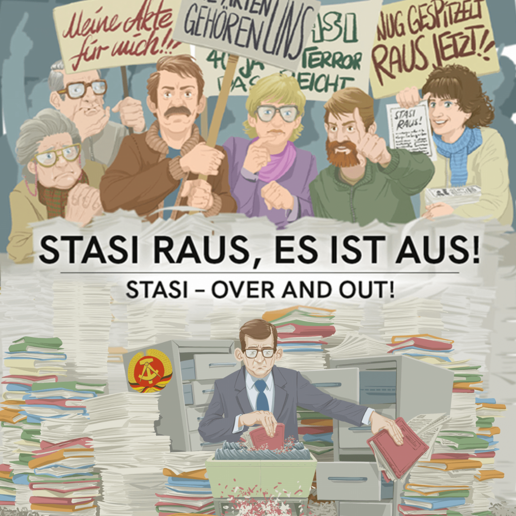 Stasi raus – es ist aus!