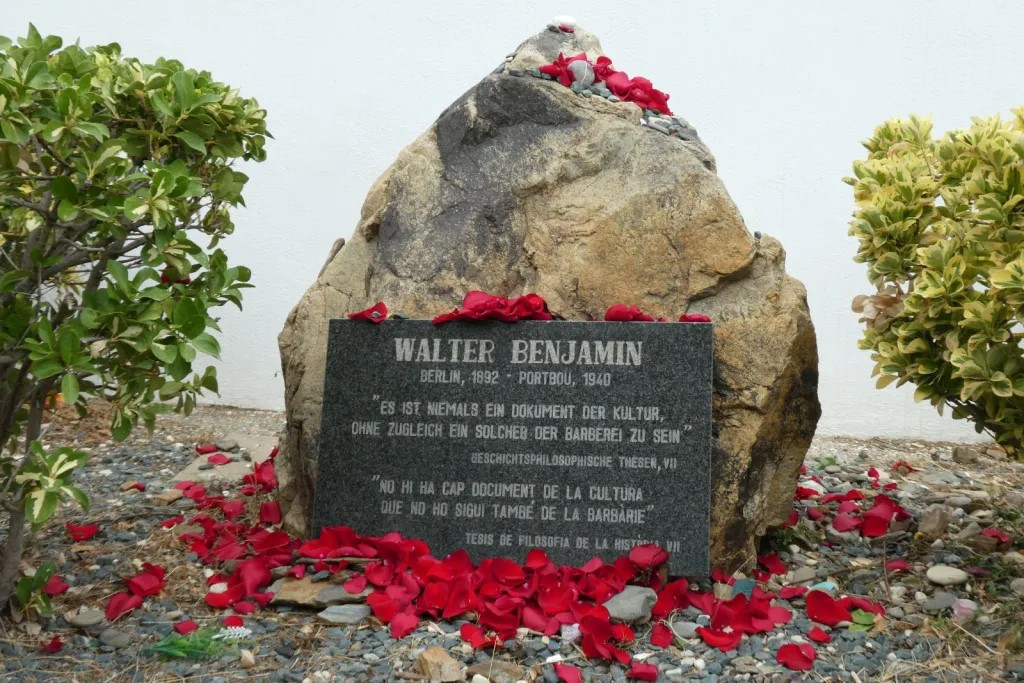 Denkmal für Walter Benjamin in Port-Bou, Foto: Marc Sagnol, 2024 
